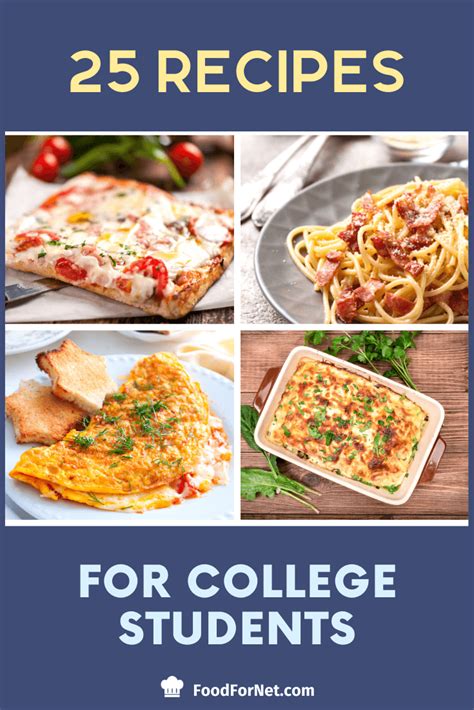 25 Recipes For College Students That Won't Break Your Budget | Food For Net