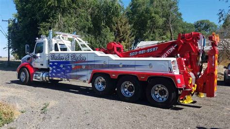 Heavy Towing I-5 Oregon | 503-981-9597 | Baker & Baker Towing Woodburn, OR