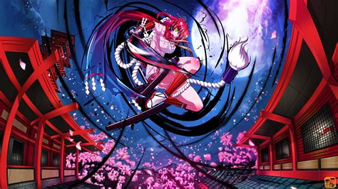 Tapety na pulpit Hyakka Ryōran: Samurai Girls Anime Dziewczyny