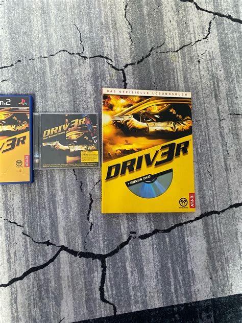 Driv3r game, Soundtrack and solution book (German) : r/driver