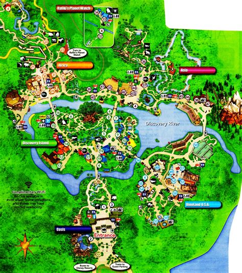 Pandora Disney World Map | IUCN Water