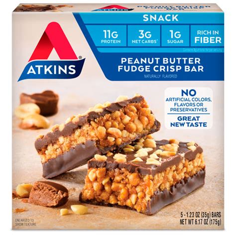 Protein & Meal Replacement Bars for a Low Carb Diet| Atkins