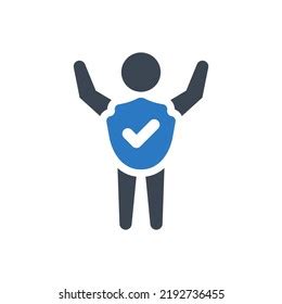 Agent Insurance Icon Simple Vector Illustration Stock Vector (Royalty Free) 2215539785 ...