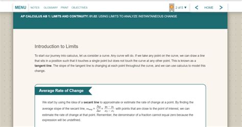 AP Calculus AB - eLearning Academy