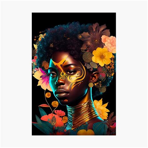 "Afrofuturism Art" Photographic Print for Sale by MidJourneymen | Redbubble