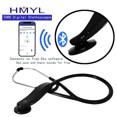 New Electronic Medical Bluetooth Digital Stethoscope Wireless ...