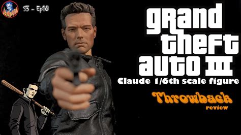 Rockstar Games Grand Theft Auto III Claude 1/6th scale figure throwback review. Sideshow toys ...