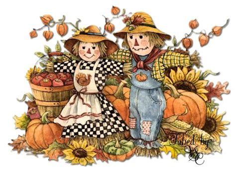 Found on Bing from www.pinterest.com | Fall clip art, Fall scarecrows ...