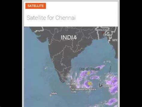 Weather report chennai today - YouTube