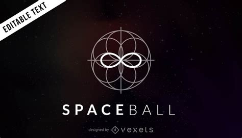 Space Ball Logo Template Vector Download