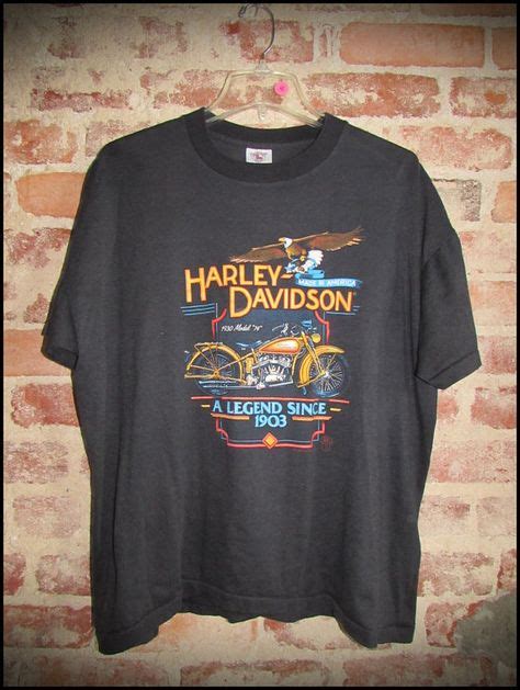 49 Vintage Harley-Davidson T-Shirts ideas | harley davidson t shirts ...