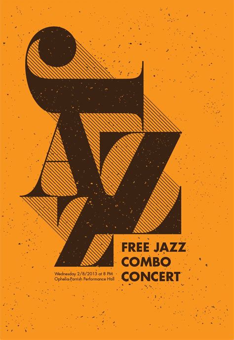 muzze | Concert poster design, Jazz poster, Typography poster design