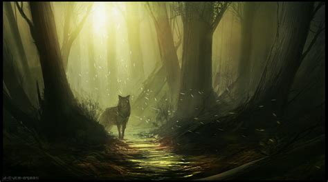 Lonely Wolf by artificialdesign on DeviantArt