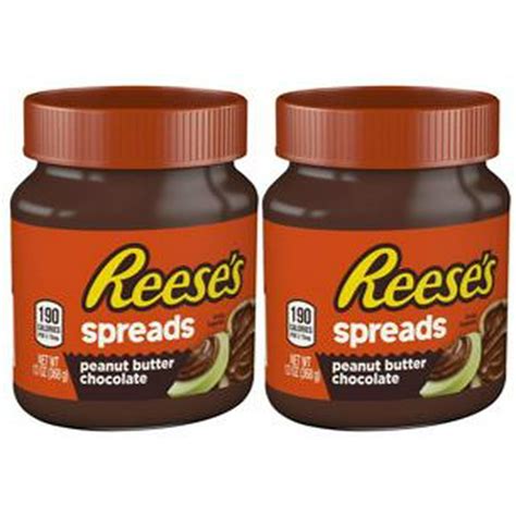 (2 Pack) Reese's Peanut Butter Chocolate Spread, 13 oz - Walmart.com - Walmart.com