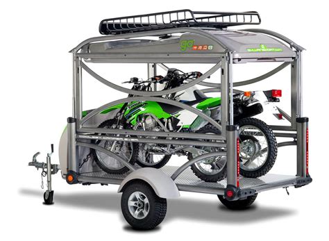 Motorcycle Tent Trailers and Campers | SylvanSport | Motorcycle camping gear, Motorcycle tent ...