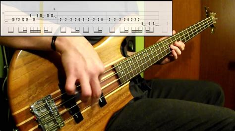 Stone Temple Pilots - Trippin' On A Hole In A Paper Heart (Bass Cover) (Play Along Tabs In Video ...