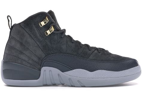 Jordan 12 Retro Dark Grey (GS) - 153265-005