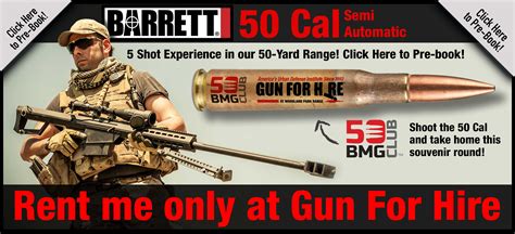 Shoot The Barrett 50 BMG | Gun For Hire Academy