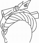 Hindu Turban Tied On The Head coloring page  Free Printable Coloring Pages sketch template