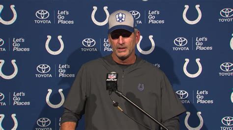 Colts postgame press conference