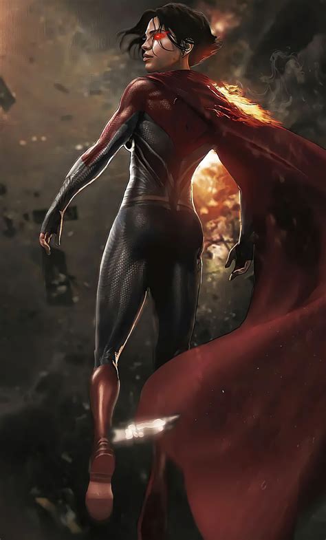 1280x2120 Sasha Calle Concept Art As Supergirl 4k iPhone 6+ HD 4k ...