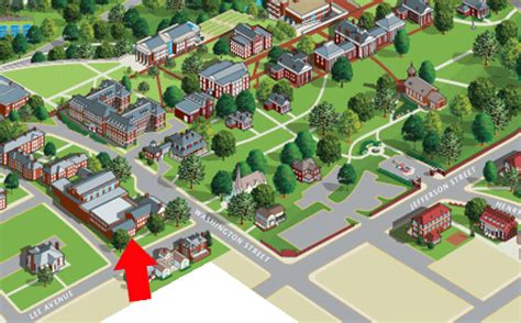 Washington And Lee Campus Map – Map VectorCampus Map