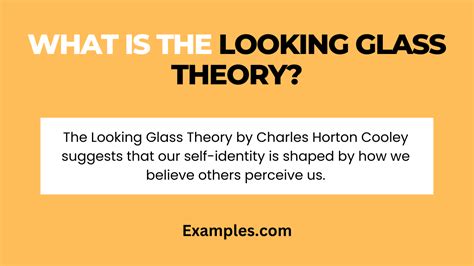 Looking Glass Theory: Examples, Pdf