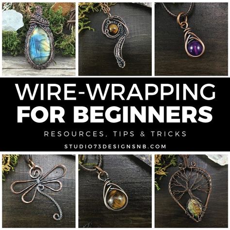 ULTIMATE Guide to Wire Jewelry Making for Beginners | Wire jewelry ...