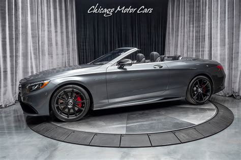 Used 2017 Mercedes-Benz S63 AMG Convertible Only 9k Miles LOADED For Sale (Special Pricing ...