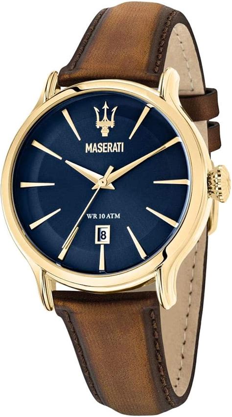 Maserati Men's Watch, EPOCA Collection, Quartz Watch, Time and Date ...