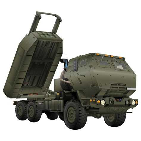 Free M142 High Mobility Artillery Rocket System HIMARS. Tactical truck ...