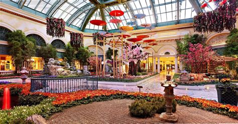 Bellagio Conservatory spring display - Los Angeles Times