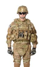 MOLLE Rifleman Set, RFI Issue, MultiCam (OCP), NSN 8465-01-580-0481, with Tactical Assault Panel ...