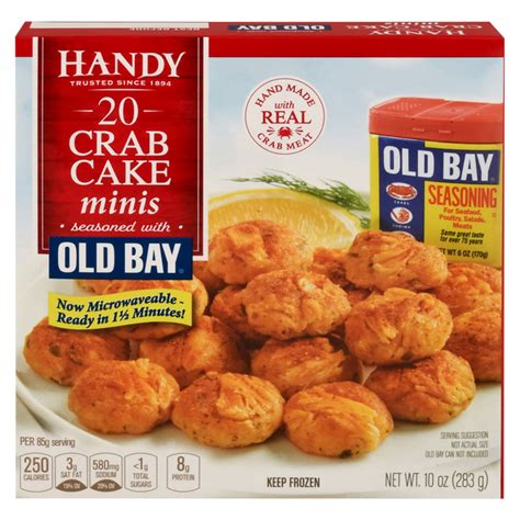 Save on Handy Crab Cakes Minis Old Bay Seasoning - 20 ct Order Online ...