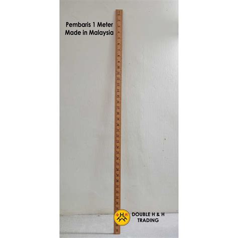 Pembaris Kayu 1 Meter Tebal | Shopee Malaysia