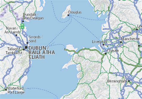 MICHELIN Isle of Anglesey map - ViaMichelin