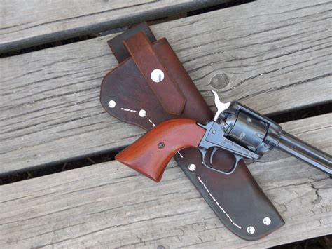 Revolver .22lr Holster Ruger Heritage Rough Rider Hand Crafted - Etsy