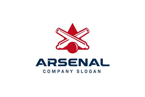 Arsenal Cannonball Military Logo | Branding & Logo Templates ~ Creative ...