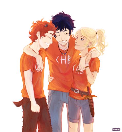 My favorite pjo trio :) | Percy jackson, Percy jackson books, Percy ...