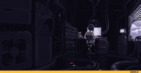 orange-magik,gif,gif animation, animated pictures,anime,cyberpunk,pixel ...