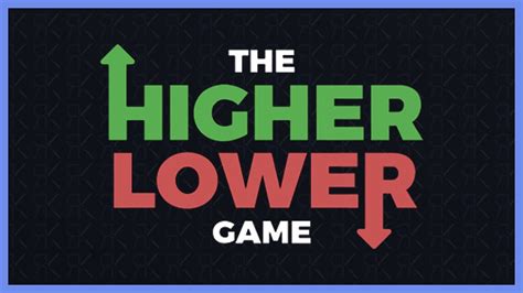 High or Low? | The Higher Lower Game - YouTube