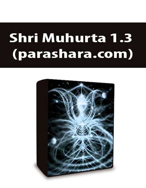 Shri Muhurta 1.3 (parashara.com) - IMCourse: Download Online Courses