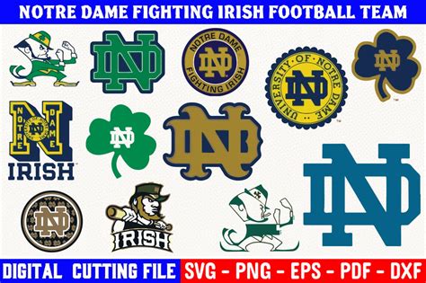 Notre Dame Fighting Irish Logo Svg, National Football League Team Logos ...