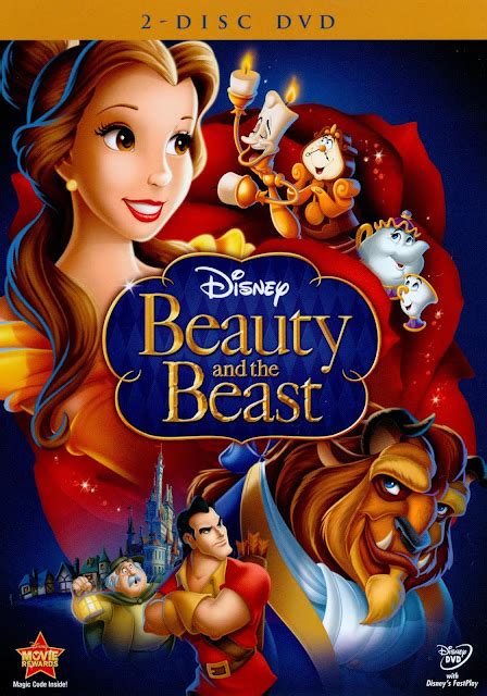 Animated Film Reviews: Beauty and the Beast (1991) - Disney's Animation Revival Begins