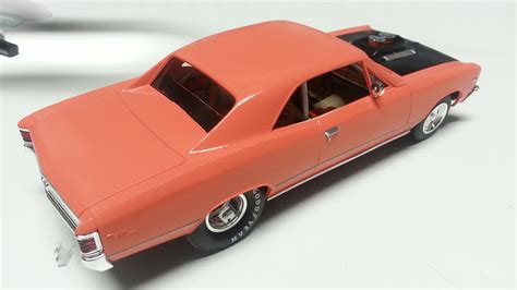 1967 Chevy Chevelle Pro Street Car -- 1/25 Scale -- Plastic Model Car Kit -- #876 pictures by ...