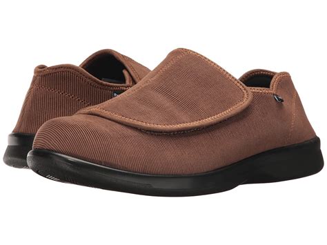 Propet – Cush ‘n Foot Medicare/HCPCS Code = A5500 Diabetic Shoe (Sand Corduroy) Men’s Slip on ...