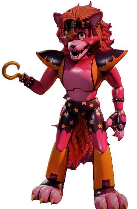 FNAF Security Breach Glamrock Foxy Full Body V2 by mauricio2006 on DeviantArt