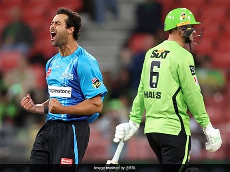 Sydney Thunder Bowled Out For 15 Runs In Big Bash League Match Against ...