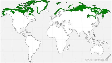 Tundra Biome World Map - North Port Florida Map