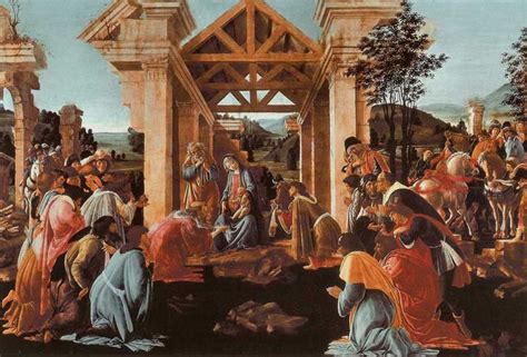 Adoration of Magi by Sandro Botticelli